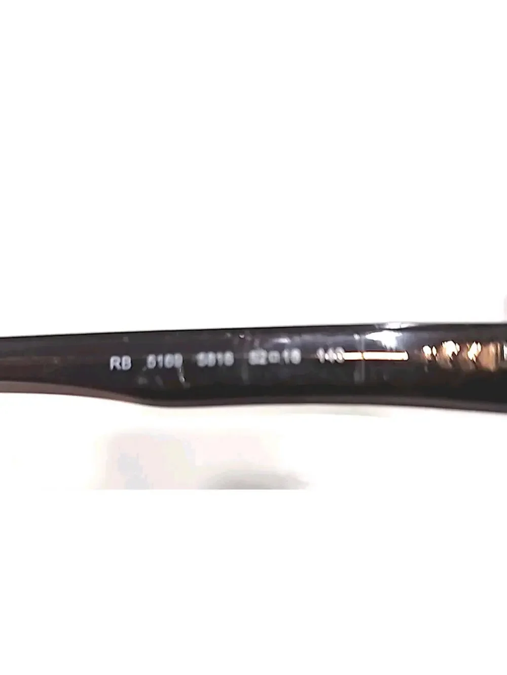 Ray Ban RB5169 5816 Purple Rectangle Eyeglasses 52-16 140